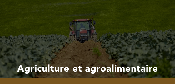 Agriculture et agroalimentaire