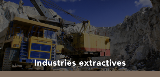 Industries extractives et 1ère transformation